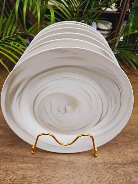 Marble Dinner Plates Set