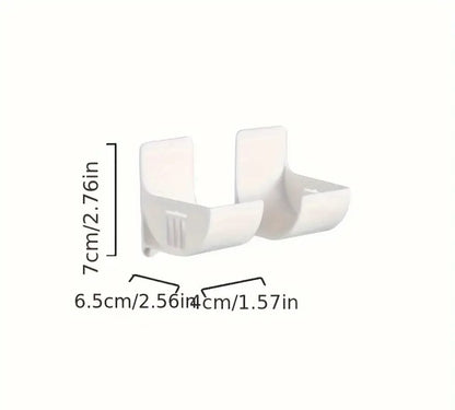 2pcs Non-Drilling Kitchen Storage Rack