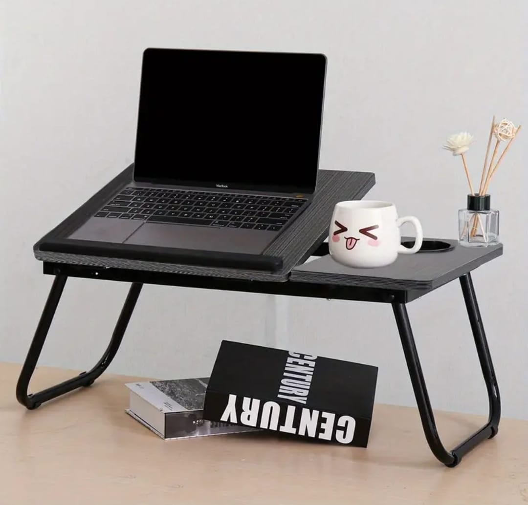 Adjustable Tilting Laptop Folding Table Stand Desk