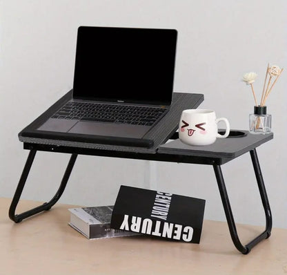 Adjustable Tilting Laptop Folding Table Stand Desk