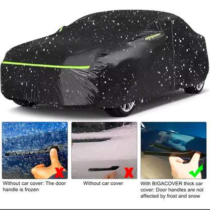 High Quality Universal Black Car Cover