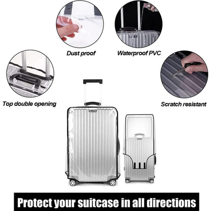 Transparent Luggage Case Cover