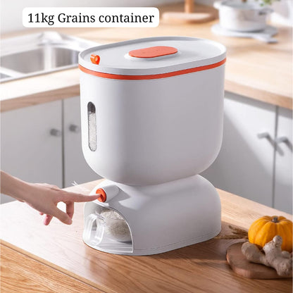 11kg Automatic Rice Dispenser with Rinsing Cup