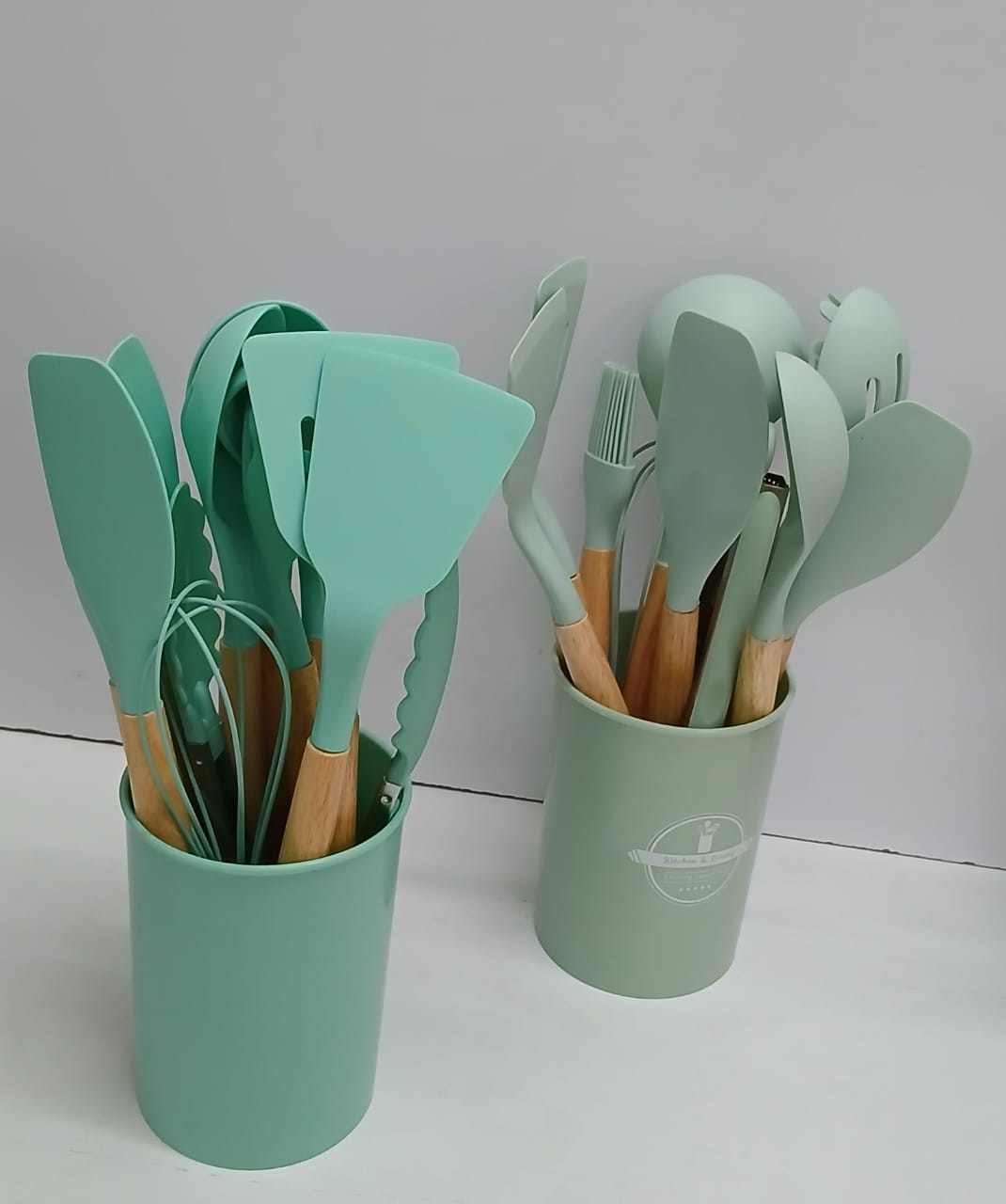 12 in 1 Premium Cooking & Serving Spoons Set With Holder