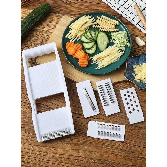 5-in-1 Manual Multi-Functional Vegetable Slicer & Grater