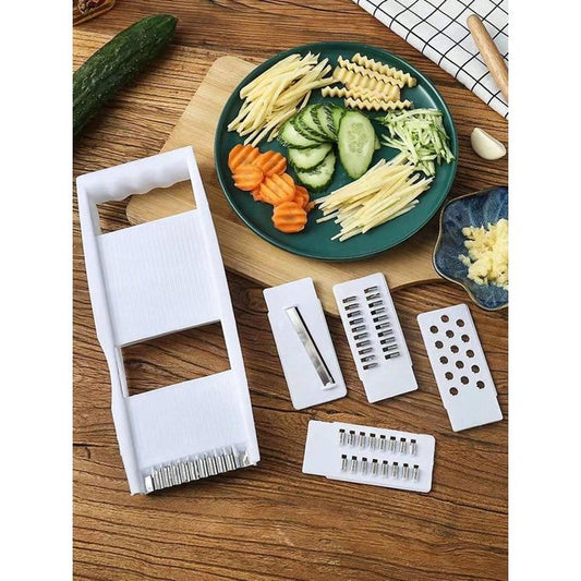 5-in-1 Manual Multi-Functional Vegetable Slicer & Grater