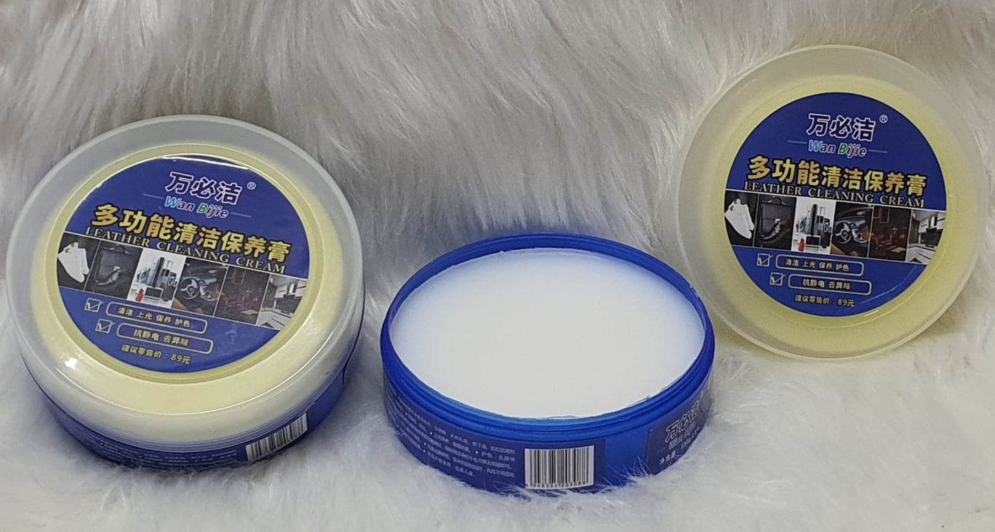 3-in-1 Multi-Purpose Leather Cleaning & Polishing Cream