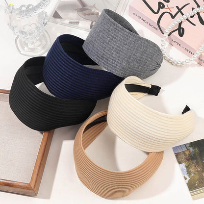 Anti-Slip Ribbed Elastic Hairband
