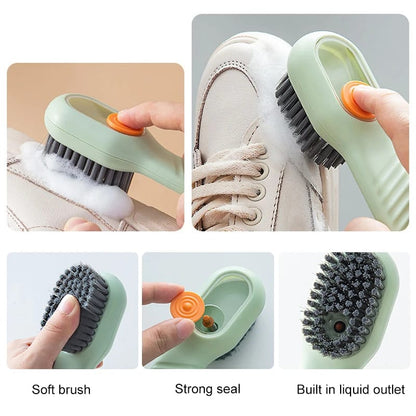 Multifunction Soft Bristled Cleaning Brush
