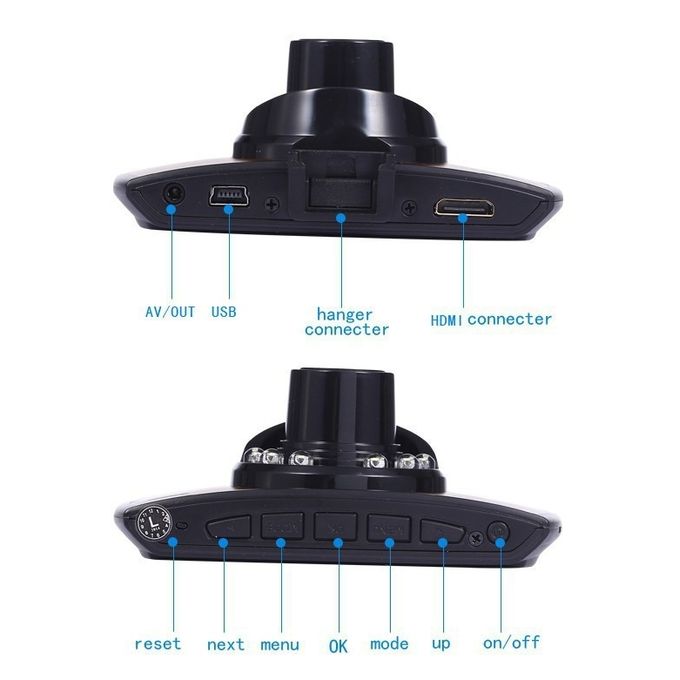 1080P HD Car DVR Dash Camera