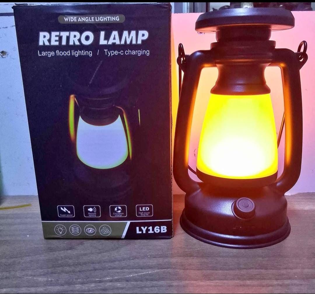 Solar Rechargeable BIG Art Classic Lantern