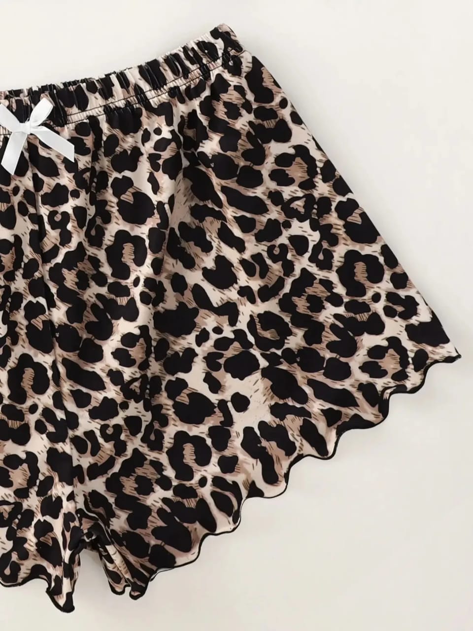 Leopard Print Women’s Pajamas Set