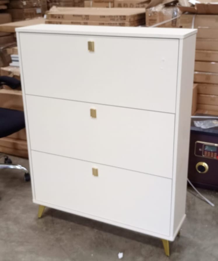 Bucket Flip Double-Layer Shoe Cabinet