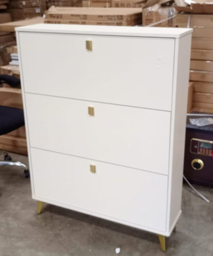 Bucket Flip Double-Layer Shoe Cabinet