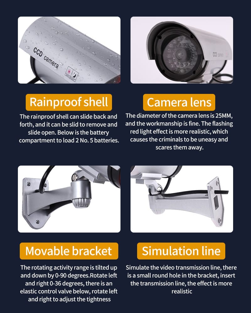 Dummy Wireless CCTV Camera