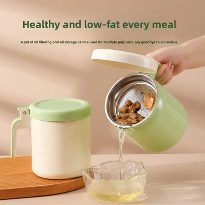 1.7L Stainless Steel Oil Filter