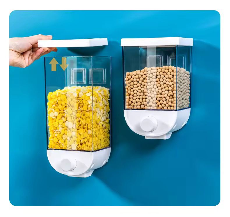 1kg Wall-Mounted Rice & Cereal Dispenser