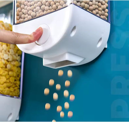 1kg Wall-Mounted Rice & Cereal Dispenser