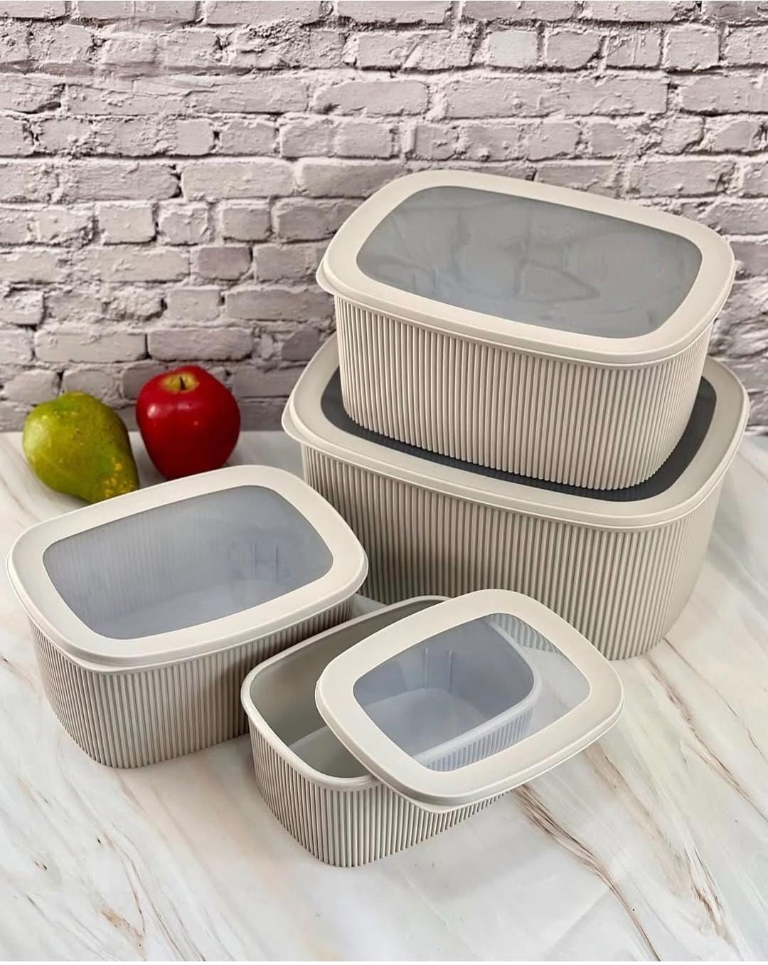 4pcs Multipurpose Storage Containers