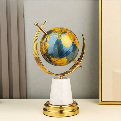 Metal Alloy Gold-Coloured Globe Tellurion