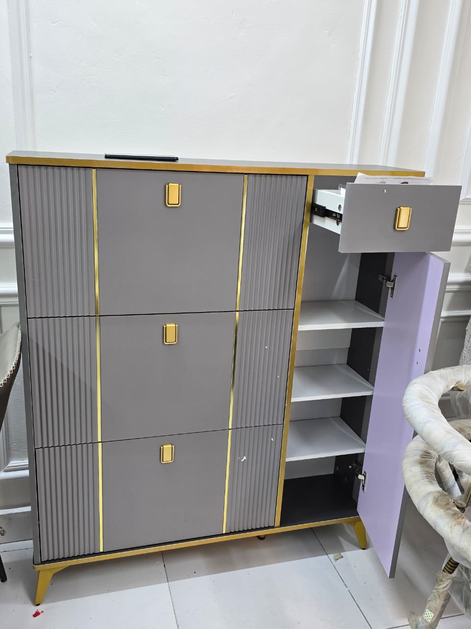 Bucketflip Shoe Cabinet / Console