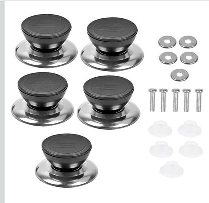 Pack of 3 Pot Lid Replacement Knobs