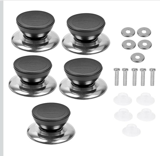 Pack of 3 Pot Lid Replacement Knobs