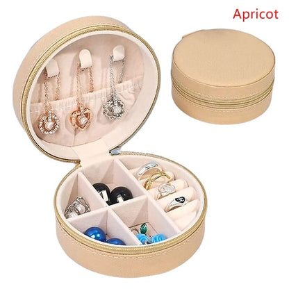 Portable Travel Jewelry Organizer Case