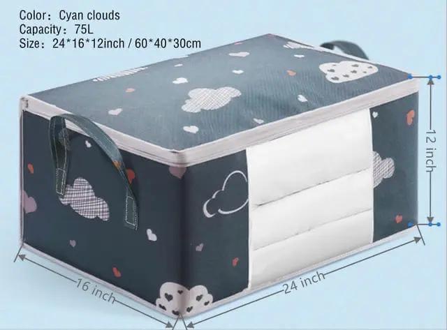 Extra Large Capacity Quilt Bag with Zipper