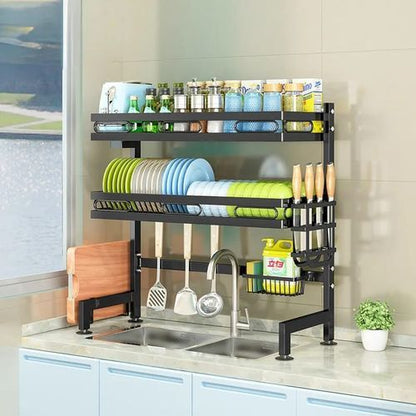 Double Layer Over-Sink Dish Rack