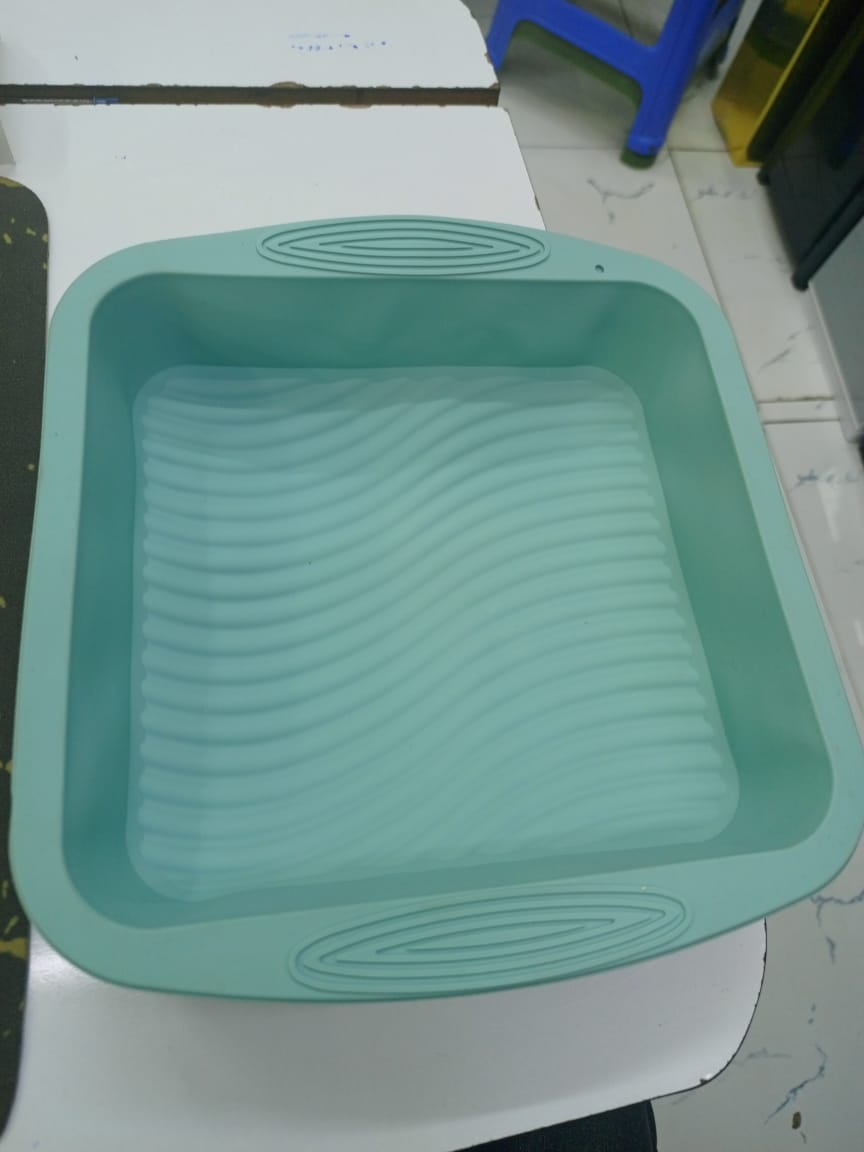 3D Silicone Square Baking Tin