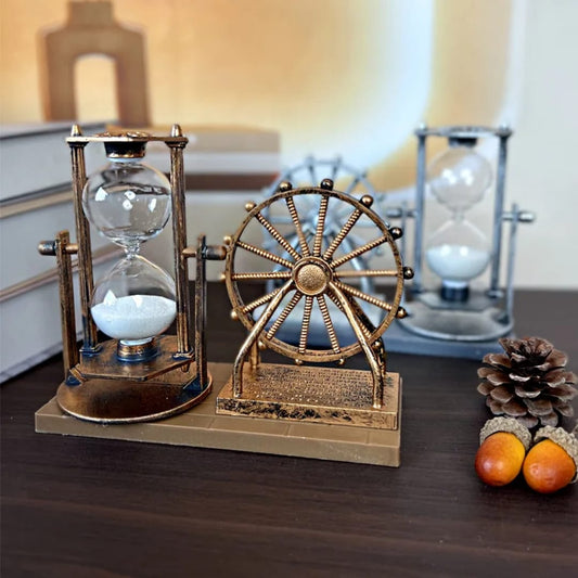 Vintage Ferris Wheel Hourglass Decor