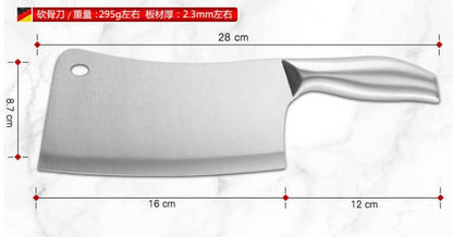6.5-inch Stainless Steel Cleaver Knife