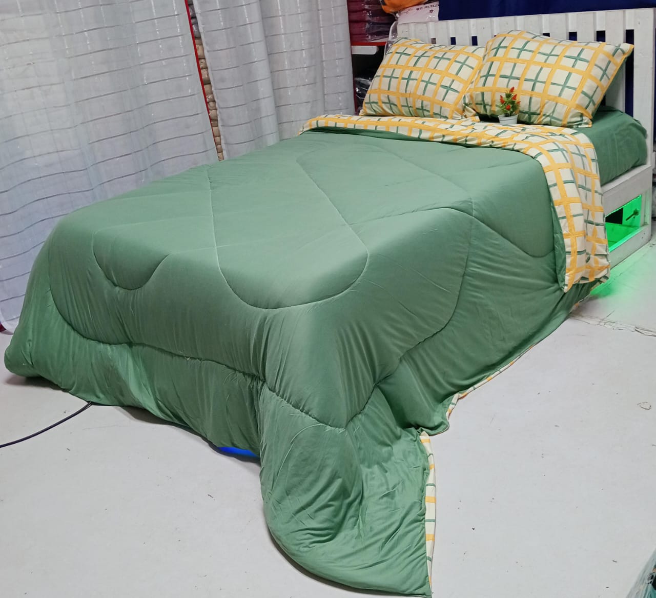 LYCRA Double-Sided Cotton Duvet Set