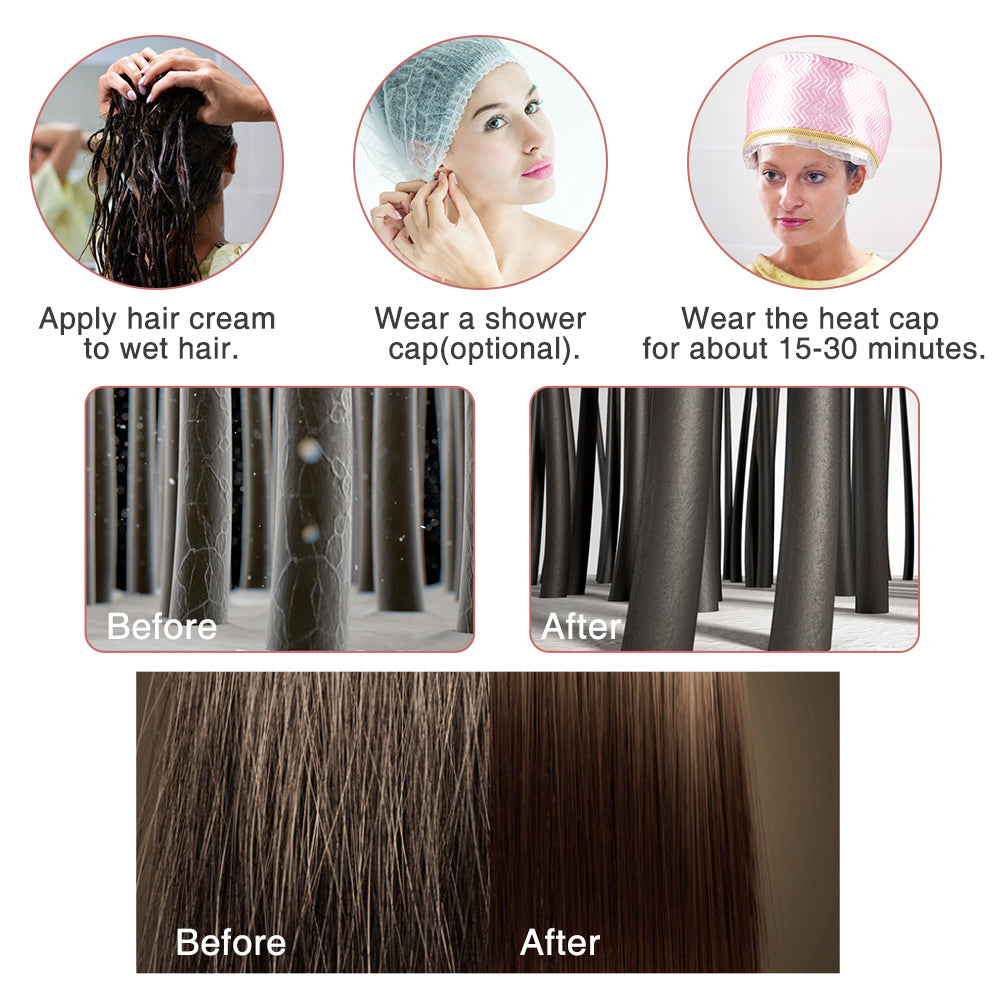 Hair Steamer Cap / Thermal Cap