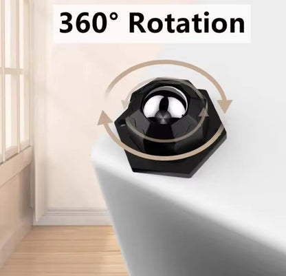 4pcs Heavy-Duty Self-Adhesive Furniture Caster Wheels