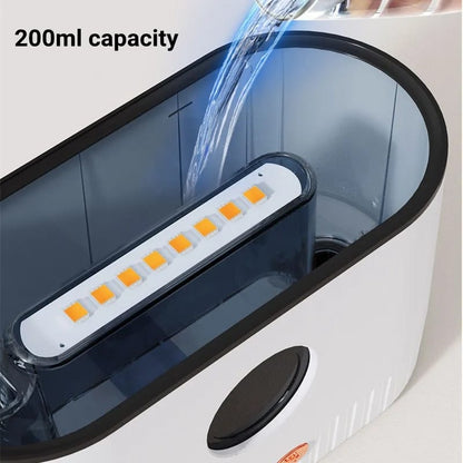 Ultrasonic Air Humidifier with Simulation Flame Lighting