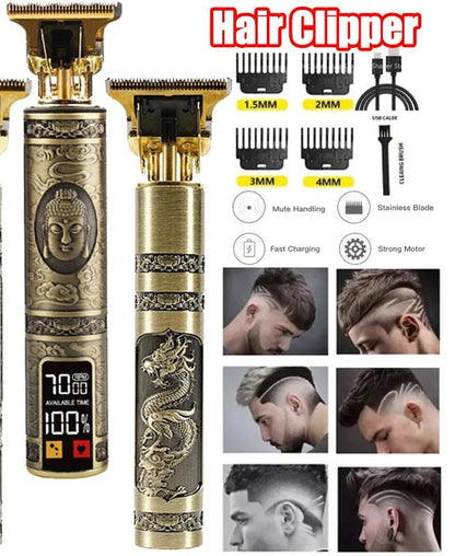 New Metal Electric Hair Clipper