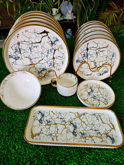 32pcs  Elegant Porcelain Dinner Set