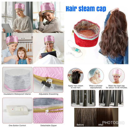 Hair Steamer Cap / Thermal Cap