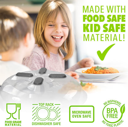 Magnetic Microwave Food Cover