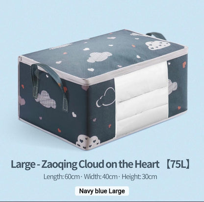 Extra Large Capacity Quilt Bag with Zipper