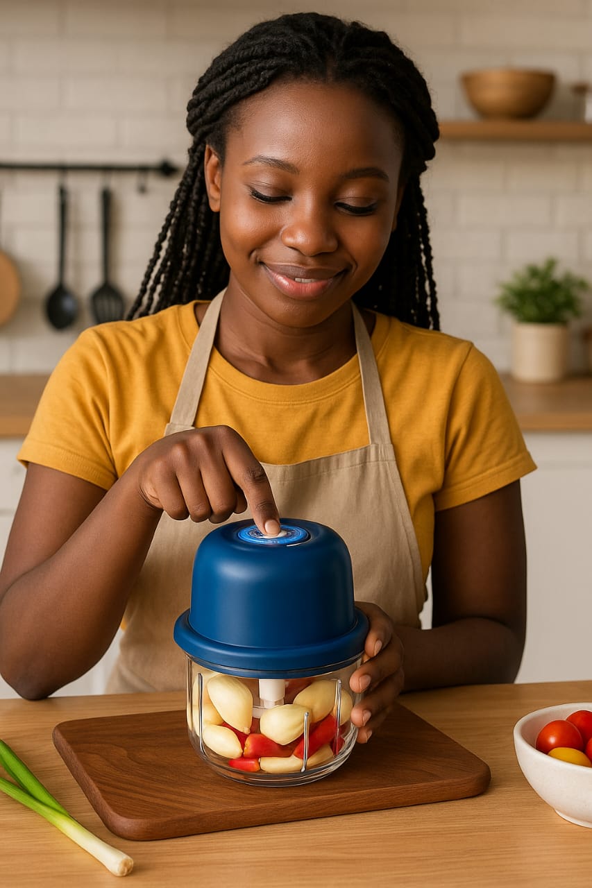 Mini Electric Garlic Chopper/Vegetable Cutter