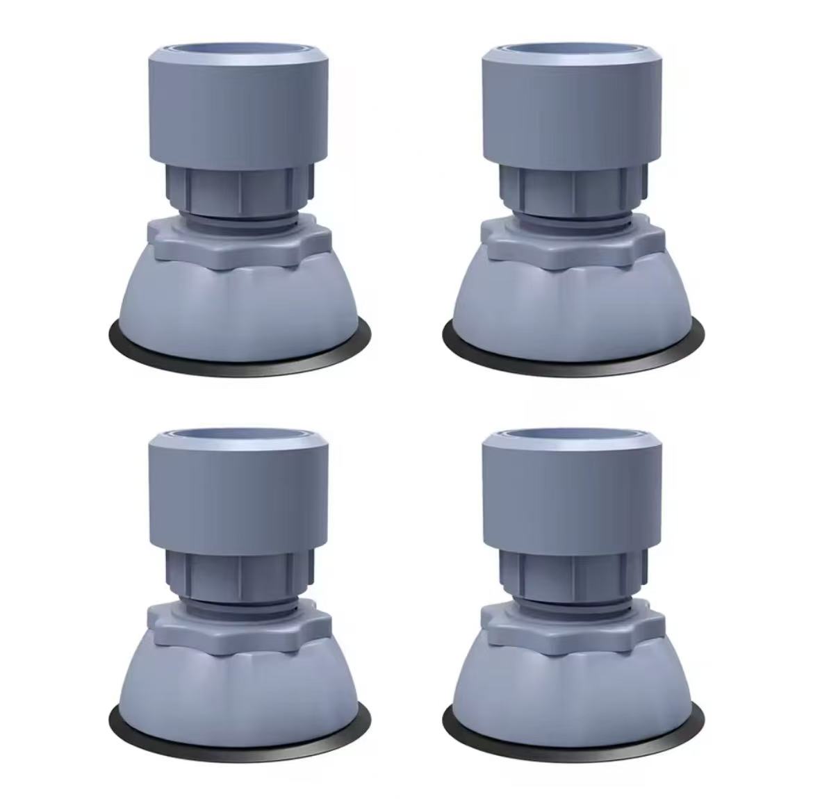 4pcs Adjustable Washer & Fridge Foot Pads