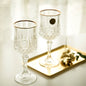 6pcs Cristal d'Arques Wine Glasses