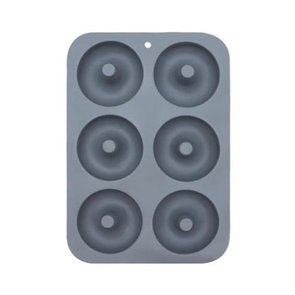 3D Donut-Shaped Silicone Baking Cake Tin