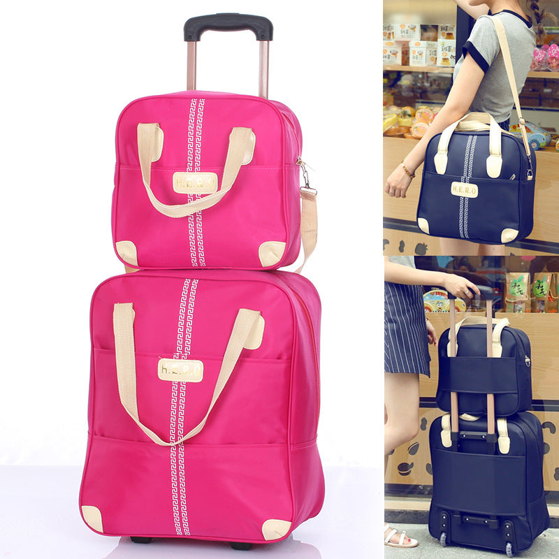 2 in 1 Traveling Trolley Bag