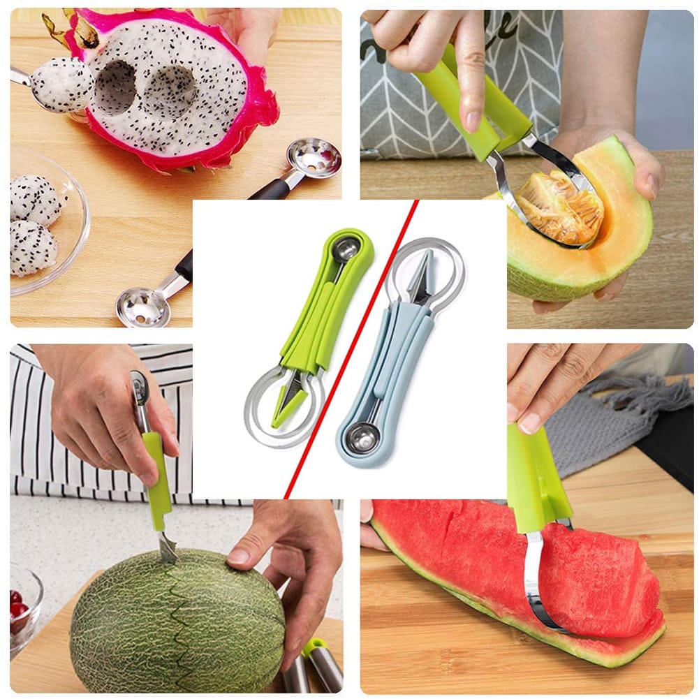 4-in-1 Watermelon Slicer & Fruit Cutter