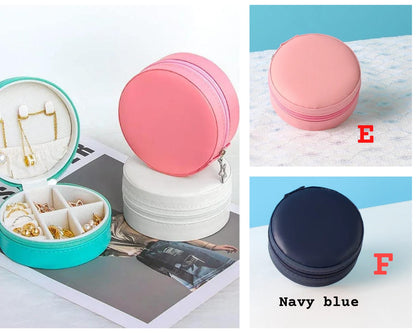 Portable Travel Jewelry Organizer Case