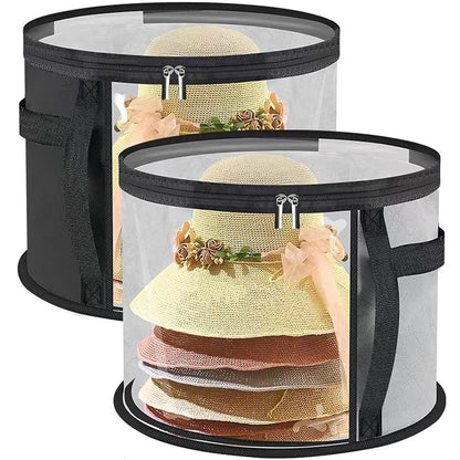 Hat & Clothes Storage Box – Foldable Travel Organizer